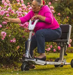 El-scootere fra Mobilscooter - vi kommer til dig og viser frem ATTO el-scooter til naturen